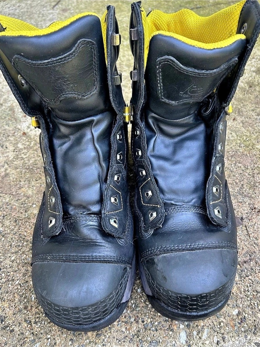 ACE Work Boots Men's Size 10 "Red Rock" Steel Toe Waterproof Insulated Boots (No